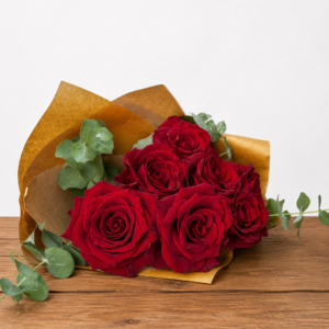 Buchet 7 trandafiri premium- Elegantă clasica