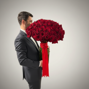 Buchet 101 trandafiri